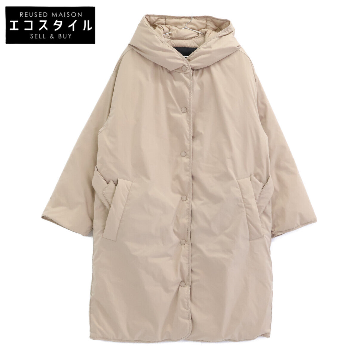 Max MaraWEEKEND マックスマーラウィークエンド 25254960426 ベージュ リバーシブル MEDIUM PADDING フーディダウンコート コート