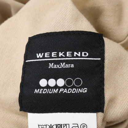 Max MaraWEEKEND マックスマーラウィークエンド 25254960426 ベージュ リバーシブル MEDIUM PADDING フーディダウンコート コート