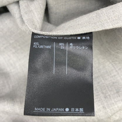 灰色荷叶边设计长袖衬衫 上衣 0 女士