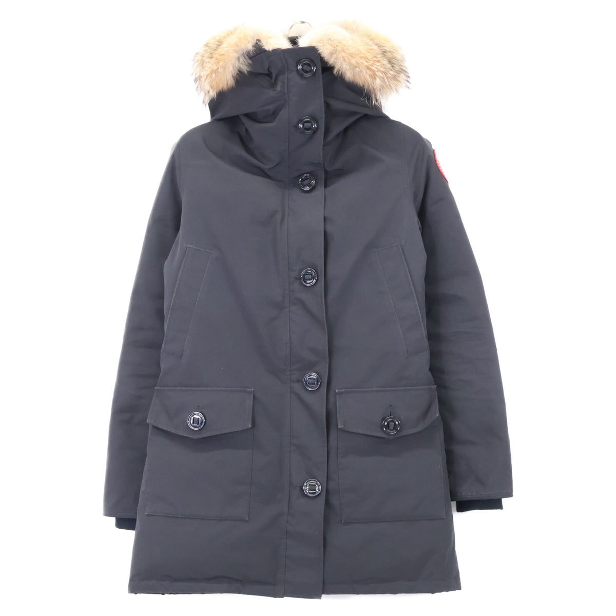 CANADA GOOSE Canada Goose domestic authorized (Sazaby League Co., Ltd.) 2603JL BRONTE PARKA Bronte Parka fur-trimmed down coat