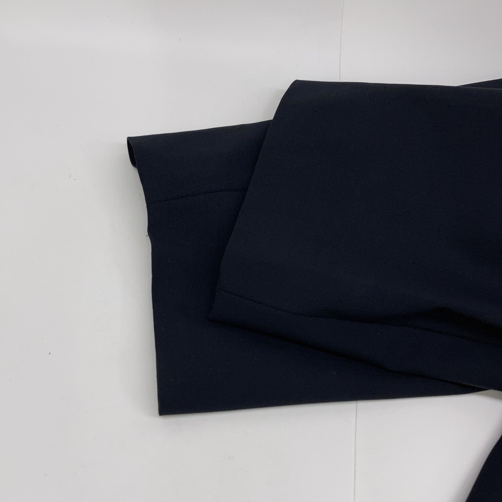 EMPORIO ARMANI Z1L810 Z1099 Navy Lambswool Hooded Zip Long Coat