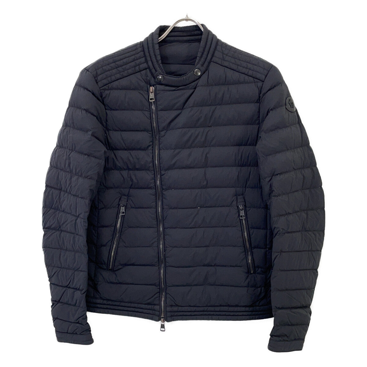 MONCLER モンクレール 16年製 ブラック BRANSON ライダースダウンジャケット ジャケット