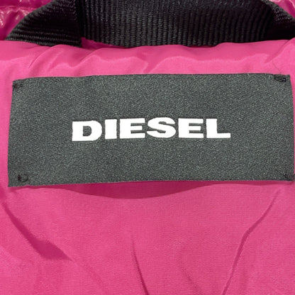 00SXC1 PINK NYLON HOODED DOWN JACKET XXS Ladies