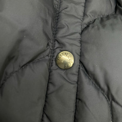 MONCLER モンクレール navy MAGLIONE TRICOT CARDIGAN knit-panel down jacket jacket
