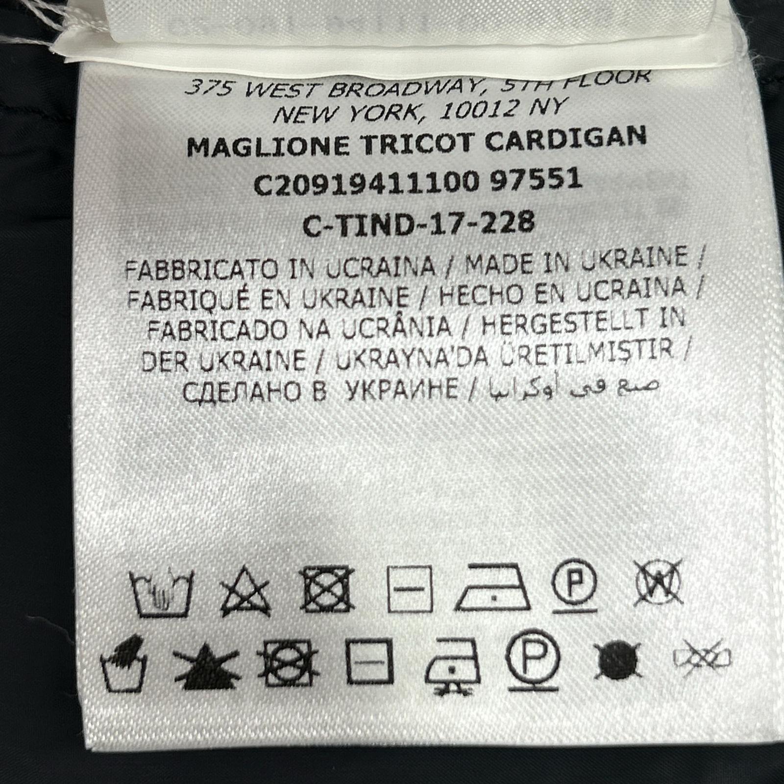 ﾈｲﾋﾞｰ MAGLIONE TRICOT CARDIGAN ﾆｯﾄ切替ﾀﾞｳﾝｼﾞｬｹｯﾄ ジャケット M