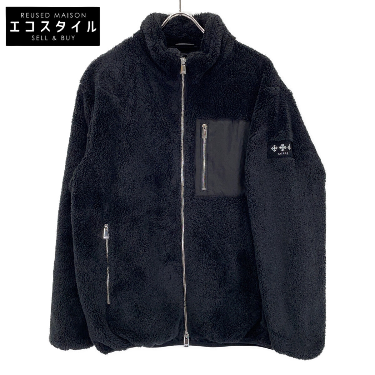 MJXA0213033588 MONREALE/ﾓﾝﾚｱﾚ ﾌﾞﾗｯｸ W-ZIP ﾎﾞｱﾌﾘｰｽｽﾀﾝﾄﾞｶﾗｰｼﾞｬｹｯﾄ ジャケット 02 メンズ