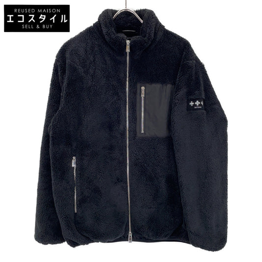 MJXA0213033588 MONREALE/ﾓﾝﾚｱﾚ ﾌﾞﾗｯｸ W-ZIP ﾎﾞｱﾌﾘｰｽｽﾀﾝﾄﾞｶﾗｰｼﾞｬｹｯﾄ ジャケット 02 メンズ