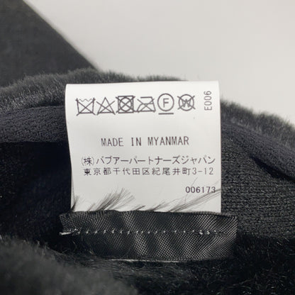 232MLI0035 黑色 前拉链 皮草内衬 马甲 修身 马甲 36 男款