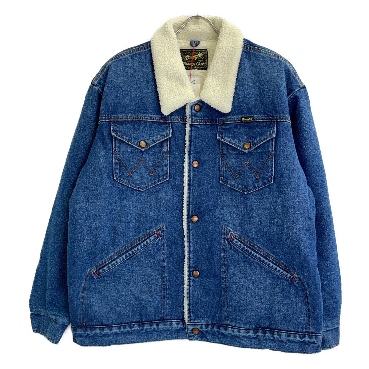 Wrangler ラングラー 【×6(ROKU)】WS9274 ブルー DENIM BOA JACKET デニムボアジャケット ジャケット
