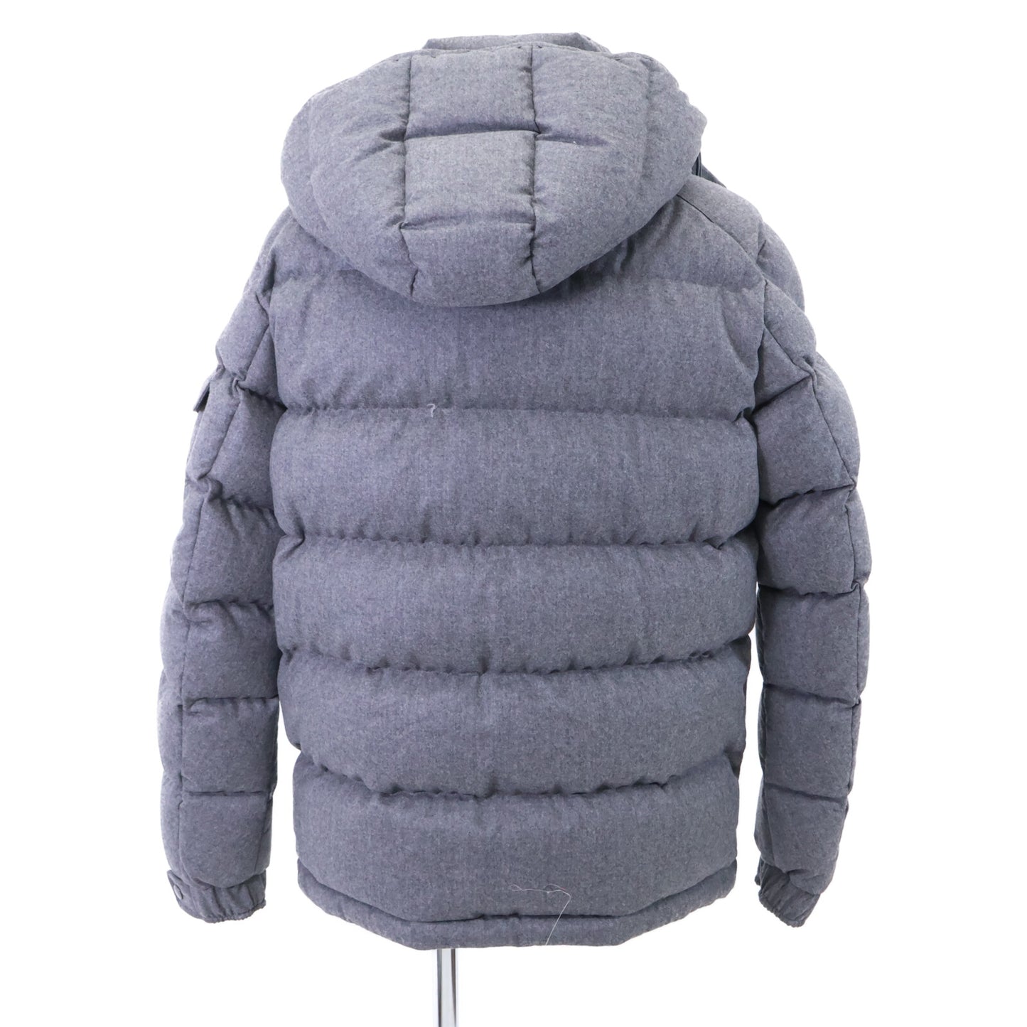 [As good as new] MONTGENEVRE Wool Hooded Down Jacket 4 Men's