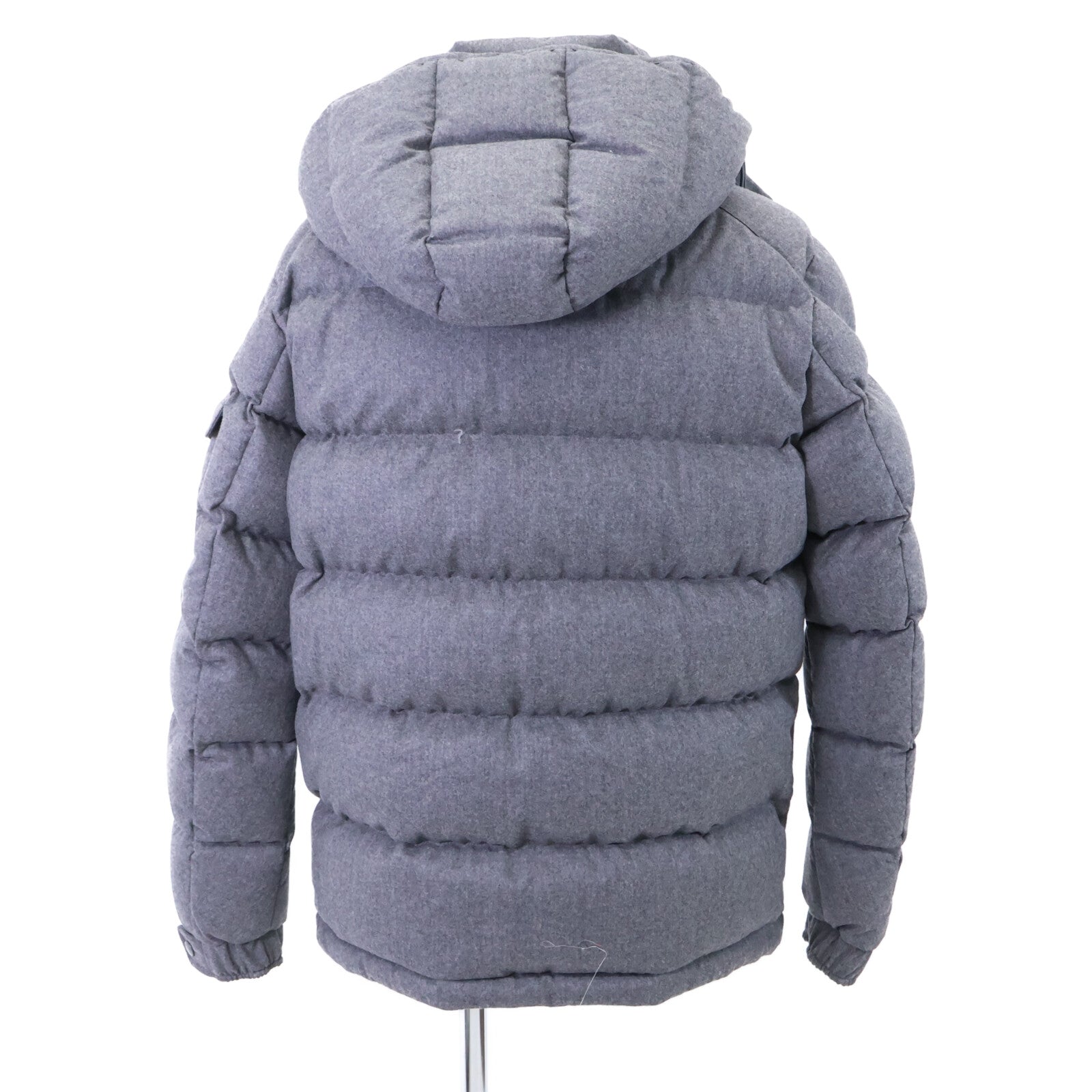 [As good as new] MONTGENEVRE Wool Hooded Down Jacket 4 Men's