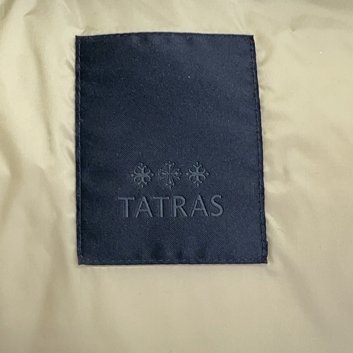 TATRAS タトラス 23AW MTAT23A4905-D MADHI/マーディ ベージュ ナイロン フーデッドダウンジャケット ジャケット