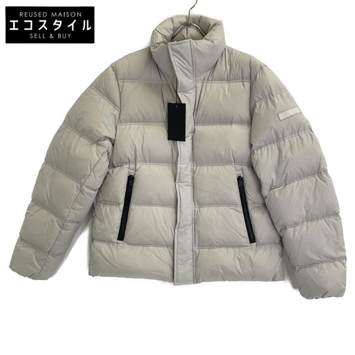 TATRAS タトラス 23AW MTKE23A4245-D LOSAN/ローサン ライトグレー ナイロン スタンドカラーダウンジャケット ジャケット