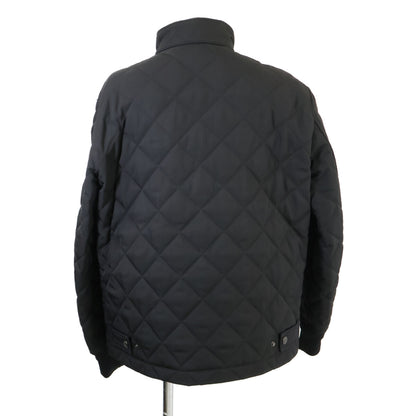 【美品/国内正品】8047934 复古格纹内衬 Logo刺绣 双拉链绗缝夹克 M 男士
