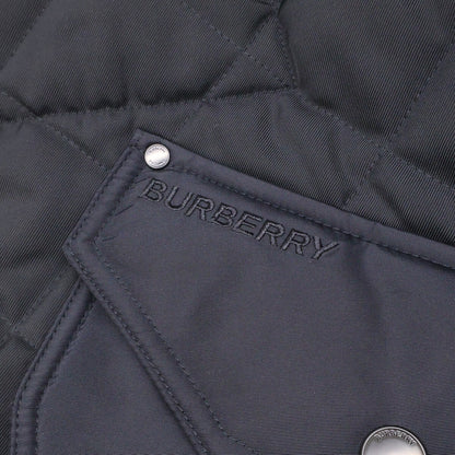 【美品/国内正品】8047934 复古格纹内衬 Logo刺绣 双拉链绗缝夹克 M 男士