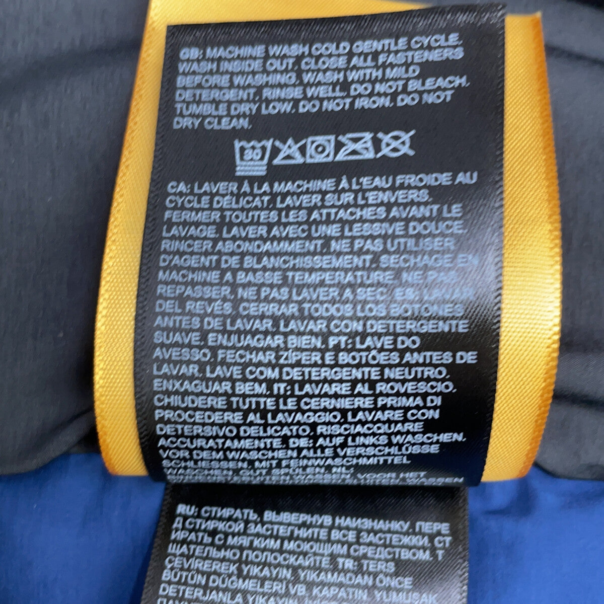 THE NORTH FACE ノースフェイス NF0A7UJR ブラック×ブルー BELLEVIEW STRETCH DOWN VEST/ ベルビュー ストレッチダウンベスト ベスト