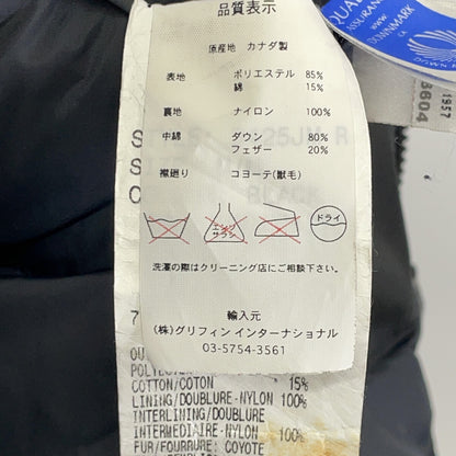 【日本国内正品（株）Griffin International】3425JM VANCOUVER温哥华 羽绒夹克 夹克 M/M 男士