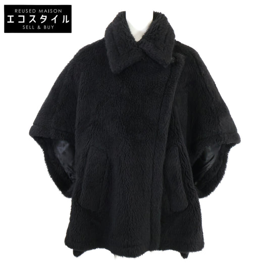 Max Mara マックスマーラ 【国内正規】23473619336 アルパカ/シルク混 テディベア ケープ/ポンチョ ジャケット F