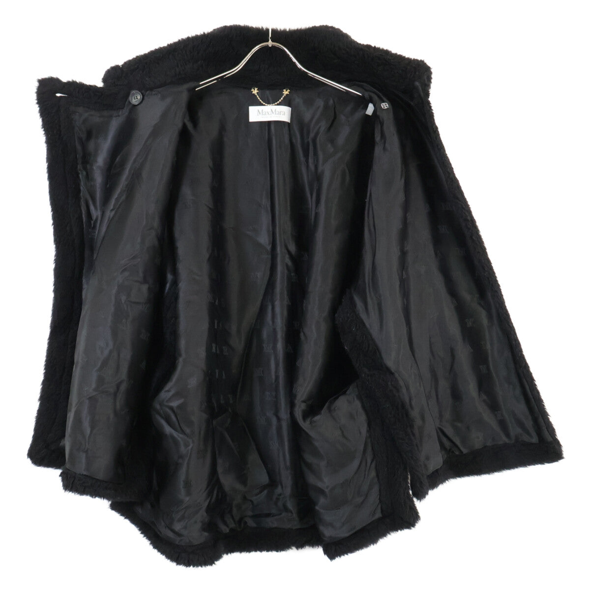 Max Mara Max Mara 【国内正品】23473619336 羊驼/真丝混纺 泰迪熊斗篷/披风外套 F