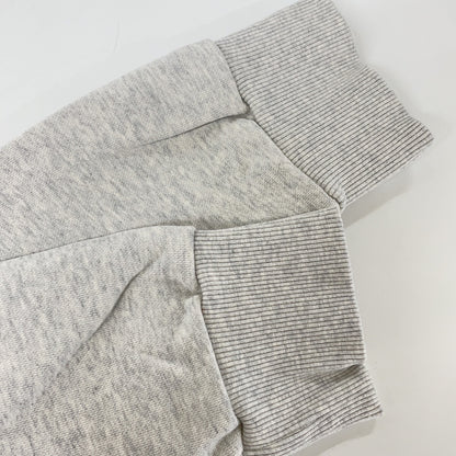 A.P.C. x sacai M27655 Grey HOODIE TAIYO Side Zip Print Pullover Hoodie Top