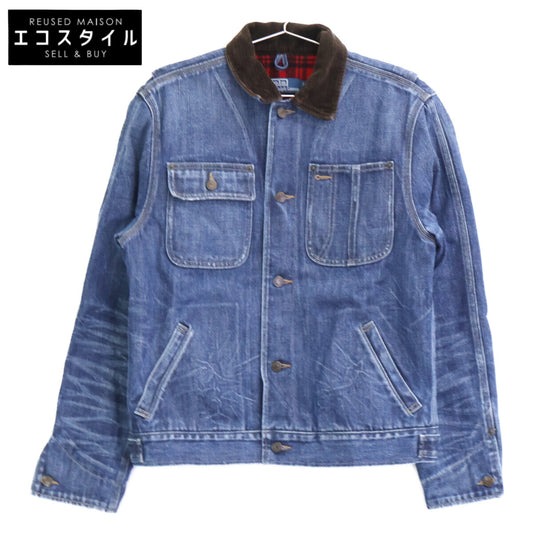 POLO RALPH LAUREN ポロ ラルフローレン 12798 裏地チェック コーデュロイカラー デニム ワークジャケット ジャケット