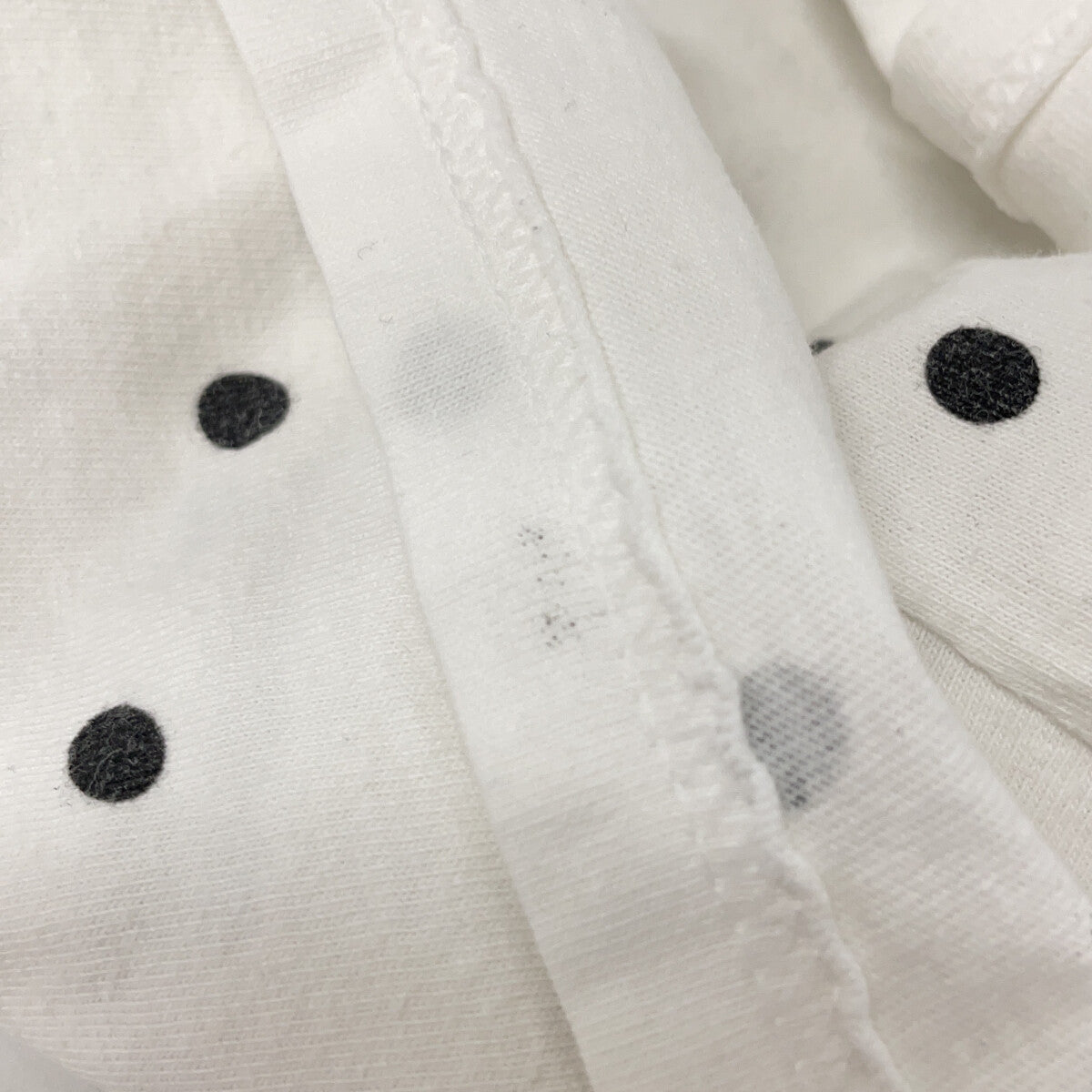 Supreme x COMME des GARCONS SHIRTS 12SS White Box Logo Tee Dot Pattern Mirror Box Logo T-shirt Tops