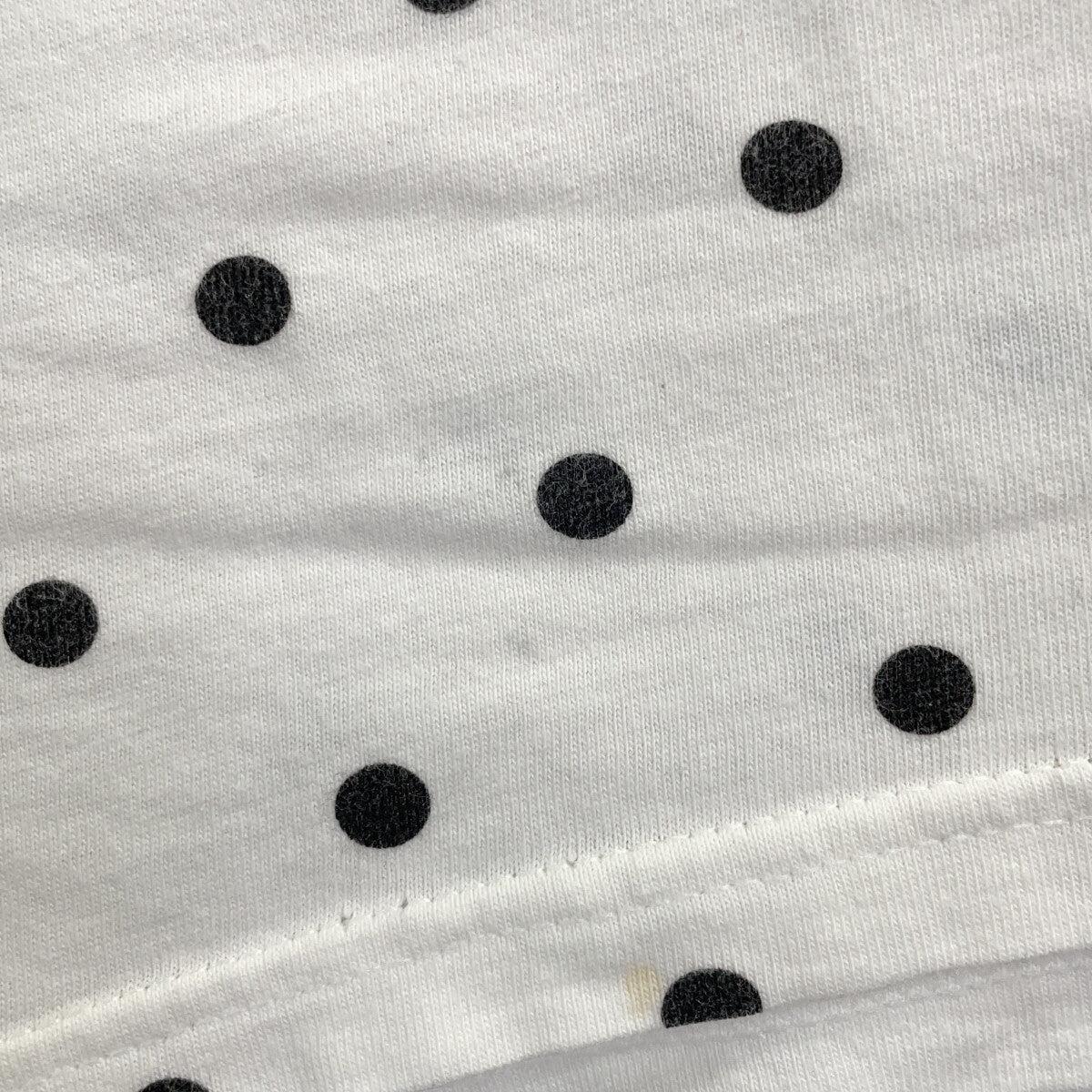 Supreme x COMME des GARCONS SHIRTS 12SS White Box Logo Tee Dot Pattern Mirror Box Logo T-shirt Tops