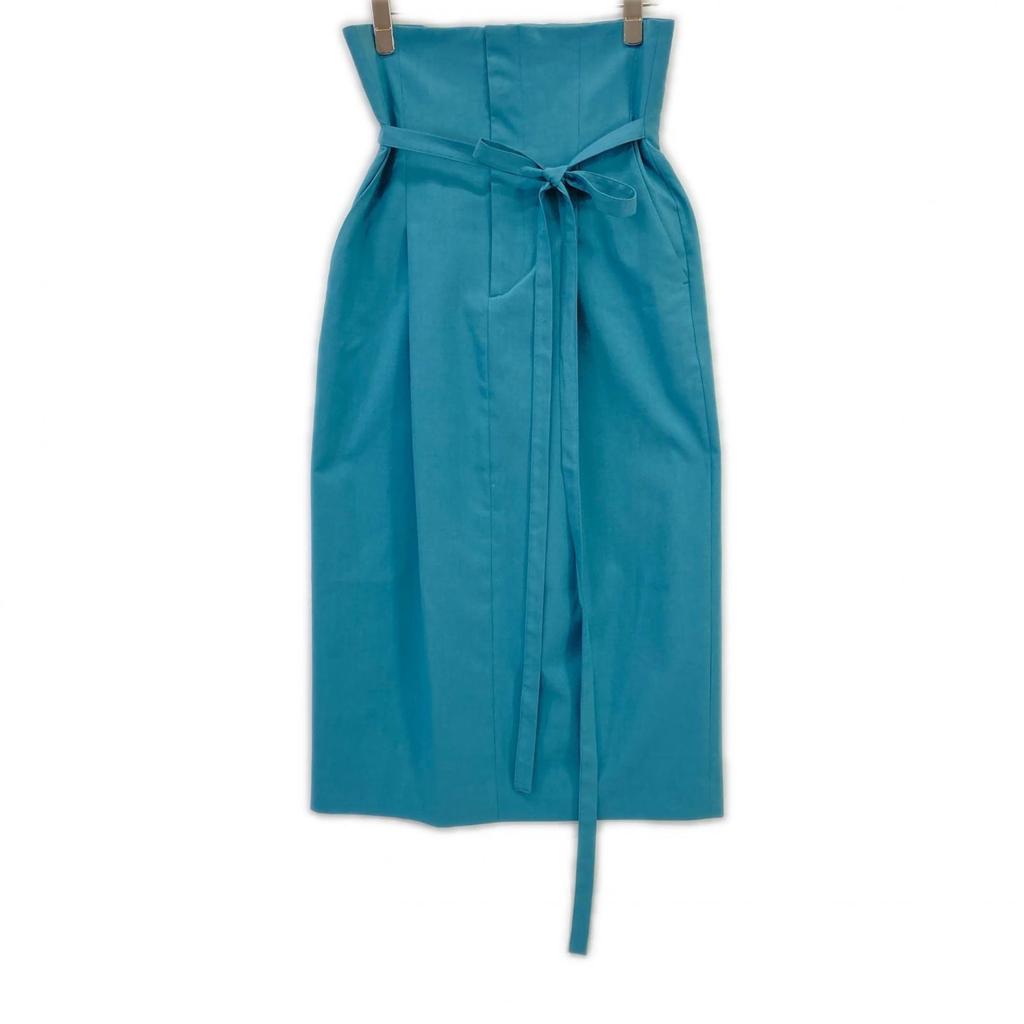 HYKE ハイク 24SS アクアブルー WEATHER HIGHT-WAISTED SKIRT スカート