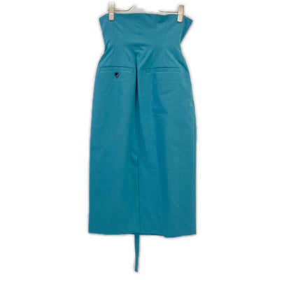 HYKE ハイク 24SS アクアブルー WEATHER HIGHT-WAISTED SKIRT スカート
