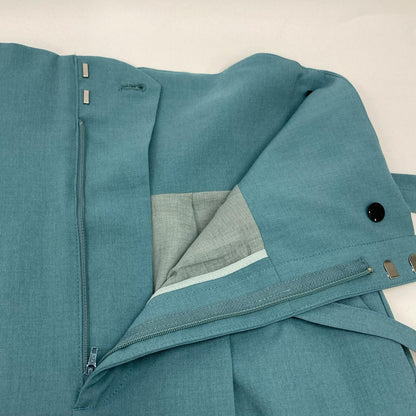 HYKE ハイク 24SS アクアブルー WEATHER HIGHT-WAISTED SKIRT スカート