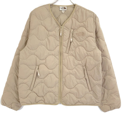 THE NORTH FACE ノースフェイス NJ3NP56K ベージュ FACE ESSENTIAL LIGHT T JACKET キルティングノーカラージャケット ジャケット