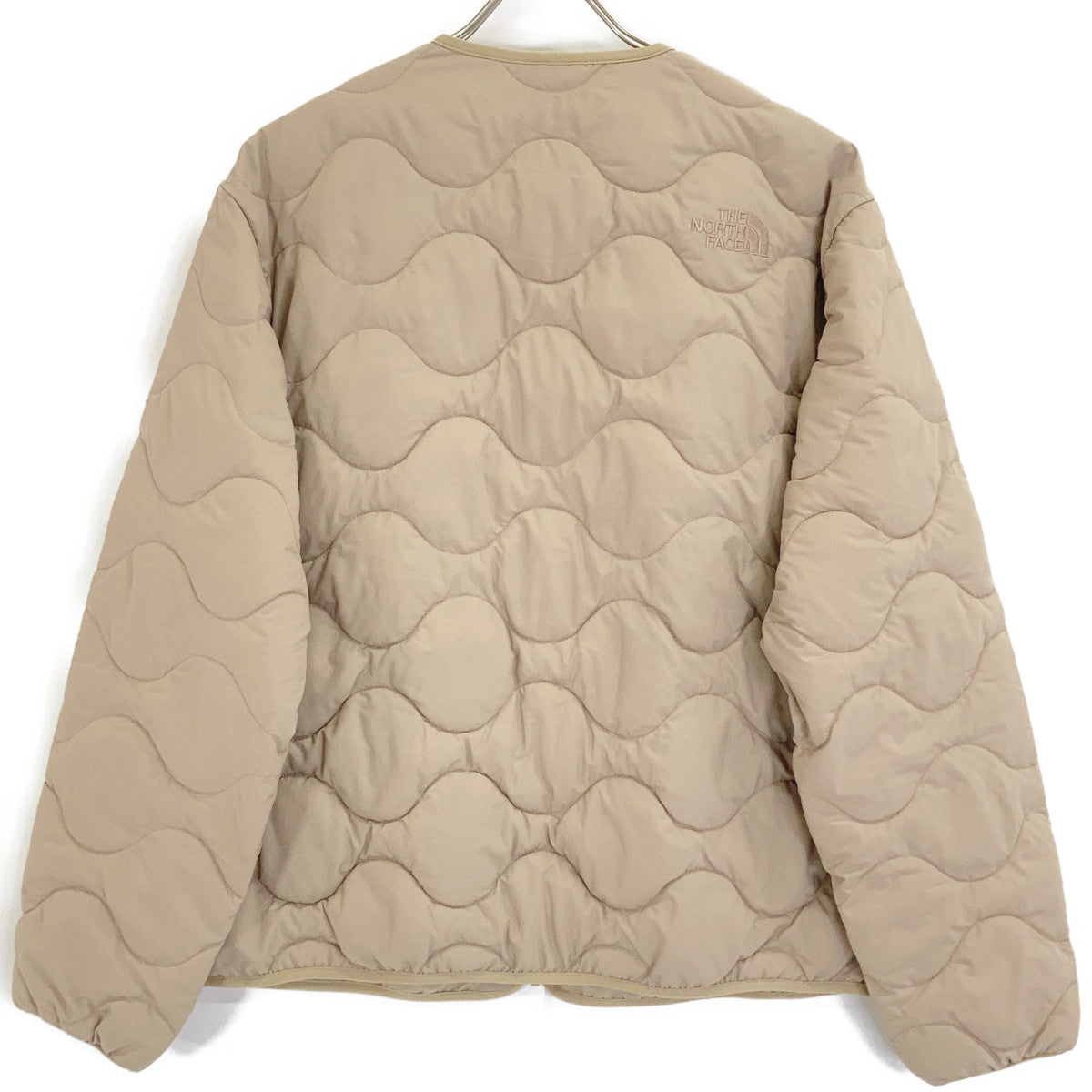 THE NORTH FACE ノースフェイス NJ3NP56K ベージュ FACE ESSENTIAL LIGHT T JACKET キルティングノーカラージャケット ジャケット