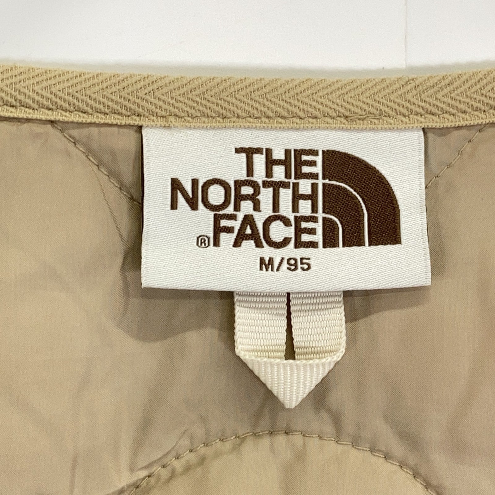THE NORTH FACE ノースフェイス NJ3NP56K ベージュ FACE ESSENTIAL LIGHT T JACKET キルティングノーカラージャケット ジャケット