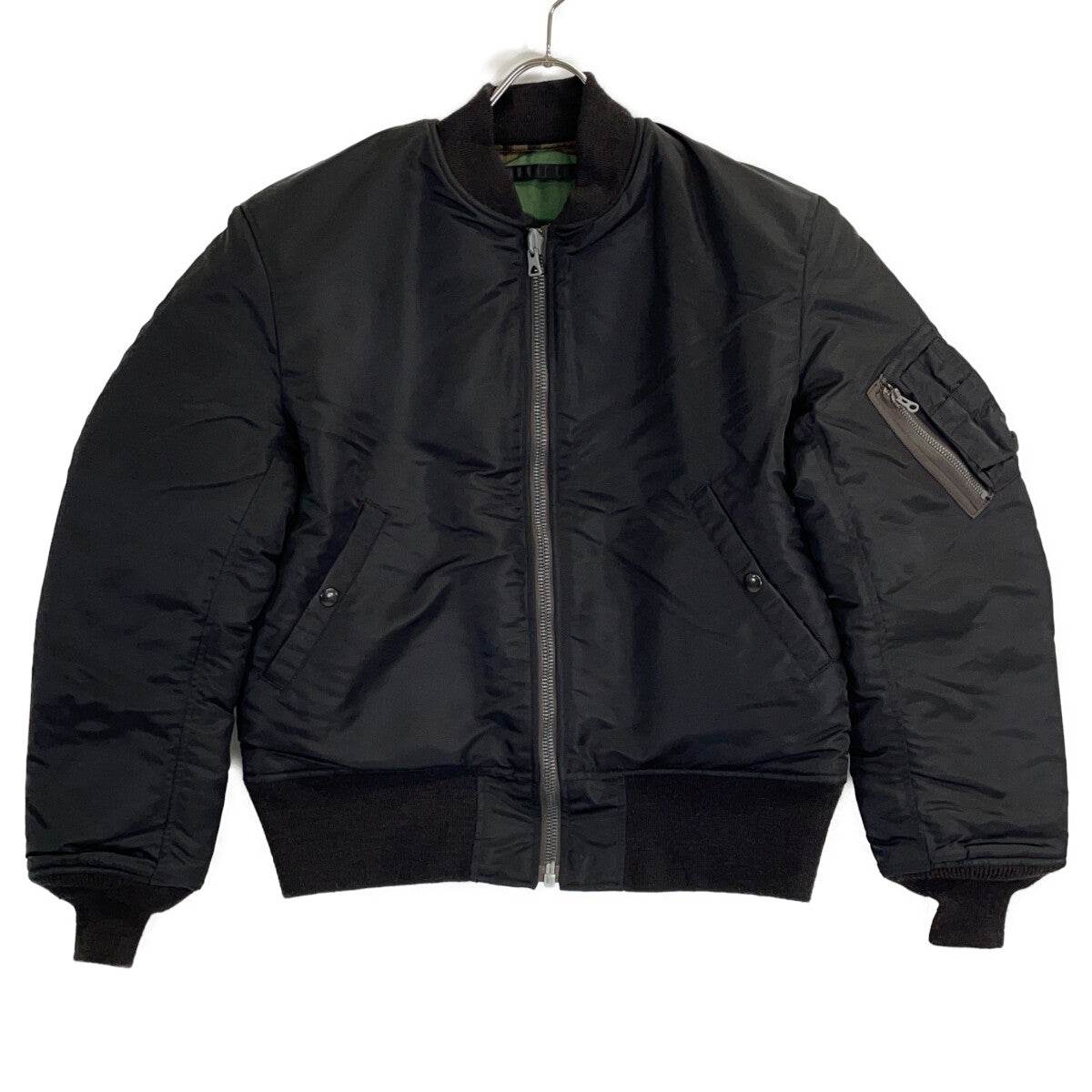 BUZZ RICKSON'S Buzz Rickson's 黑色×迷彩 WILLIAM GIBSON COLLECTION MA-1 D-TYPE 夹克 L