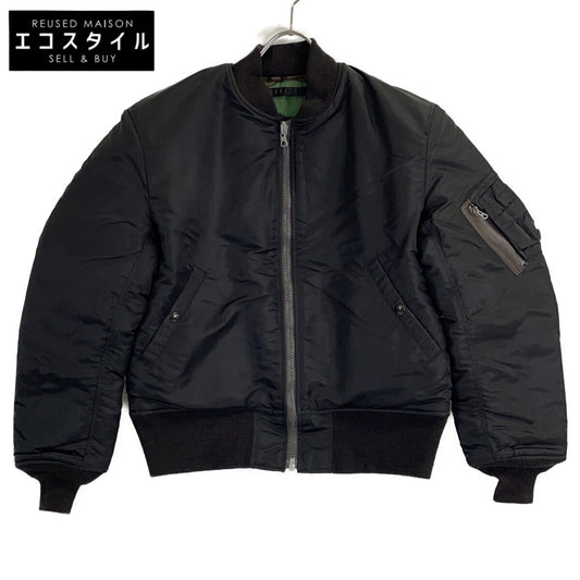 BUZZ RICKSON'S Buzz Rickson's 黑色×迷彩 WILLIAM GIBSON COLLECTION MA-1 D-TYPE 夹克 L