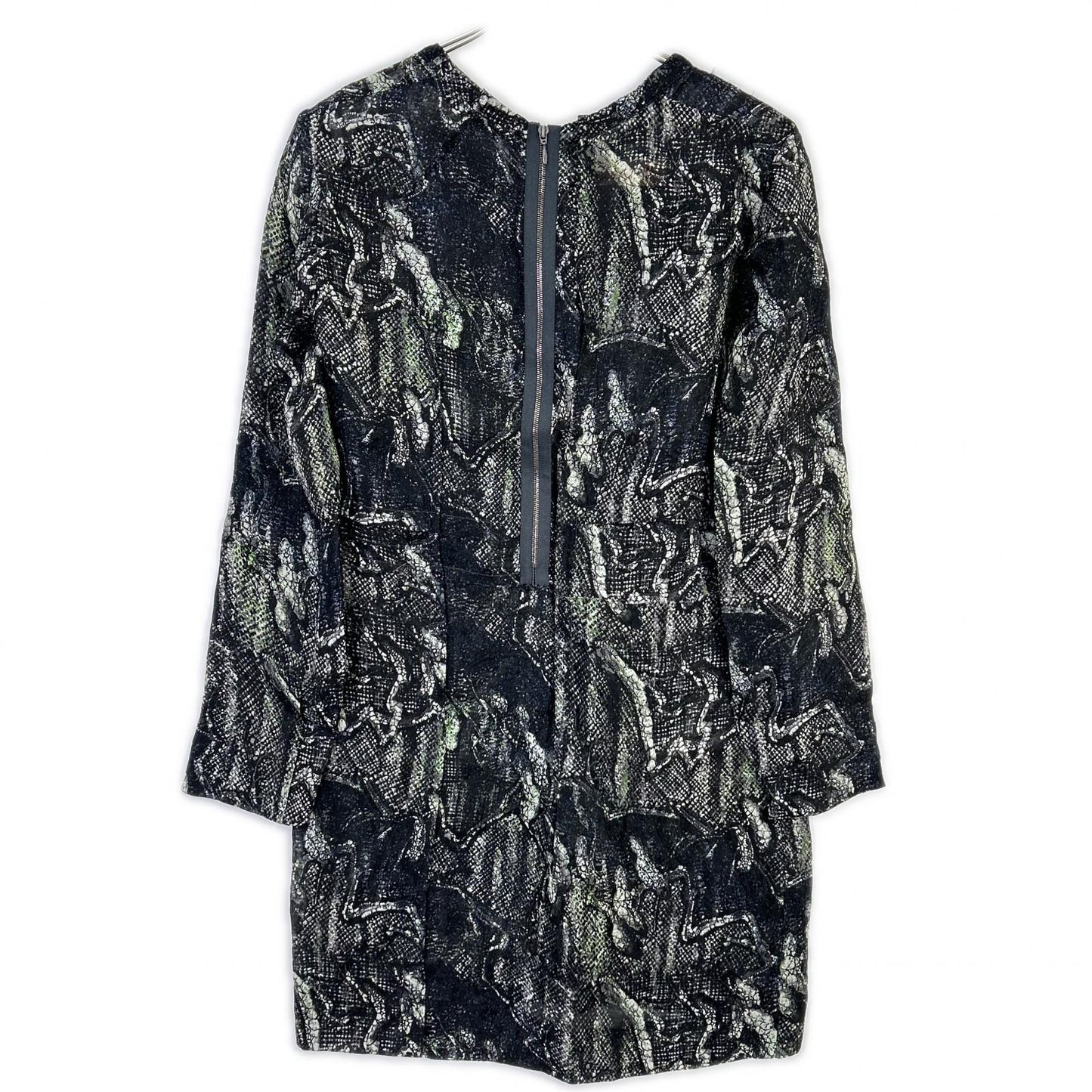 MARNI マルニ ブラック×グリーン 総柄プリントワンピース ワンピース