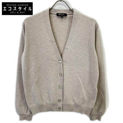 Loro Piana ロロピアーナ FAN3972 ライトベージュ カシミヤ×シルク カーディガン トップス