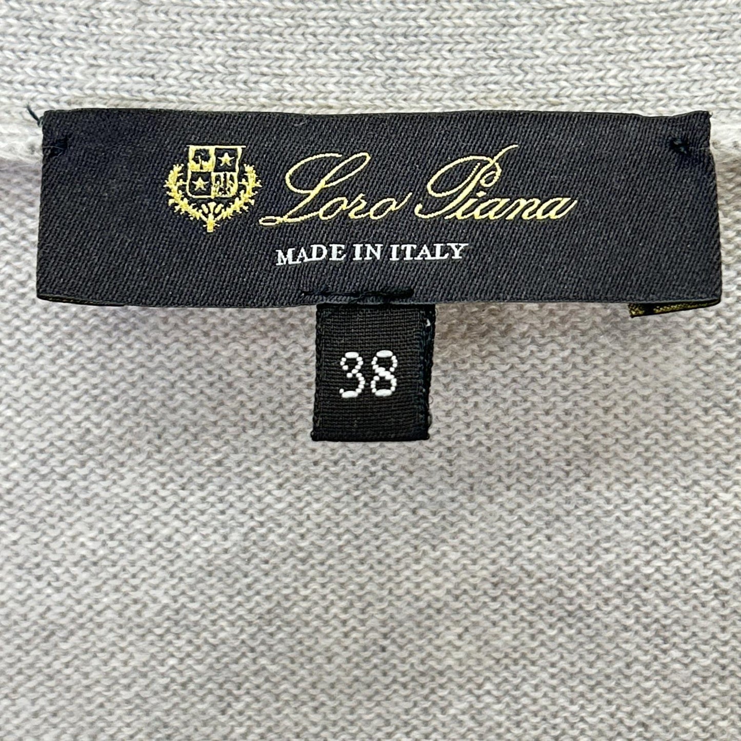 Loro Piana ロロピアーナ FAN3972 ライトベージュ カシミヤ×シルク カーディガン トップス