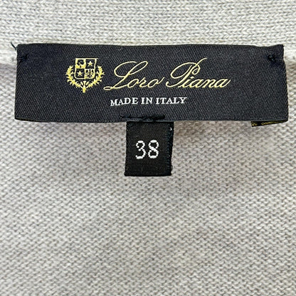 Loro Piana ロロピアーナ FAN3972 ライトベージュ カシミヤ×シルク カーディガン トップス