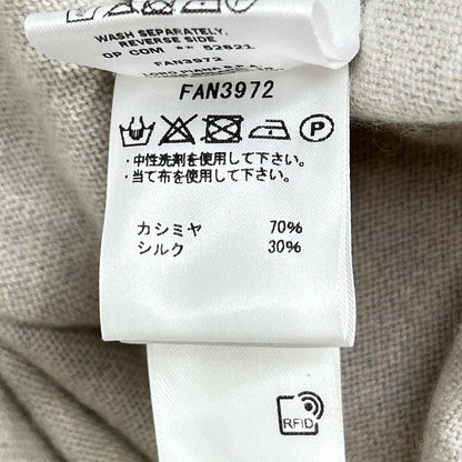 Loro Piana ロロピアーナ FAN3972 ライトベージュ カシミヤ×シルク カーディガン トップス