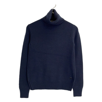 Loro Piana 诺悠翩雅 FAG3537 海军蓝 100%小山羊绒 高领针织套头衫 上衣 38