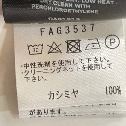 Loro Piana 诺悠翩雅 FAG3537 海军蓝 100%小山羊绒 高领针织套头衫 上衣 38