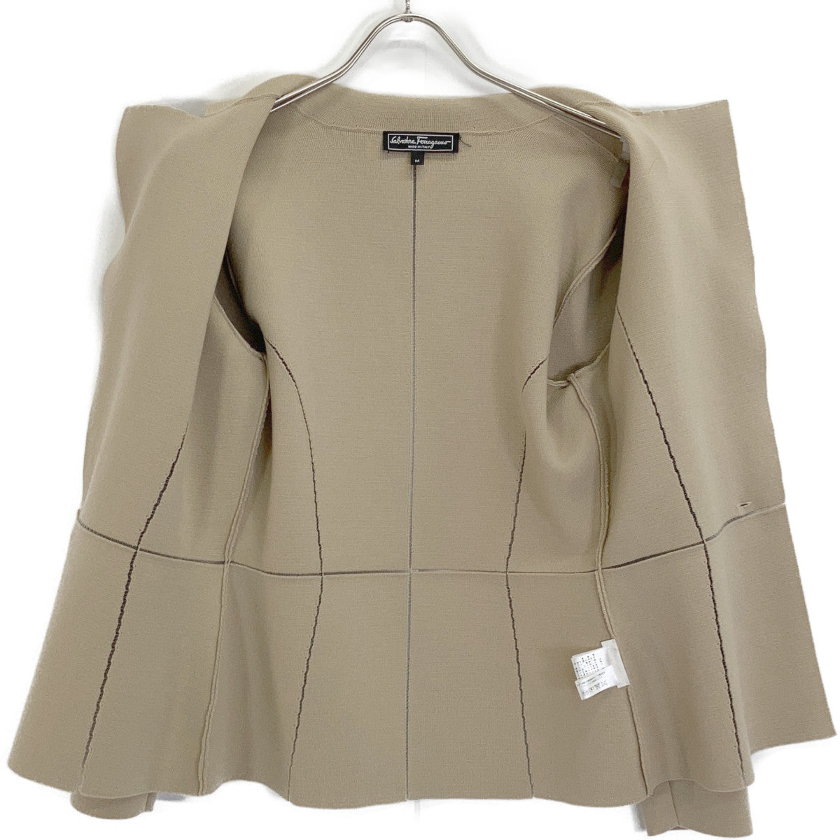 Salvatore Ferragamo Beige 1B Casual Jacket