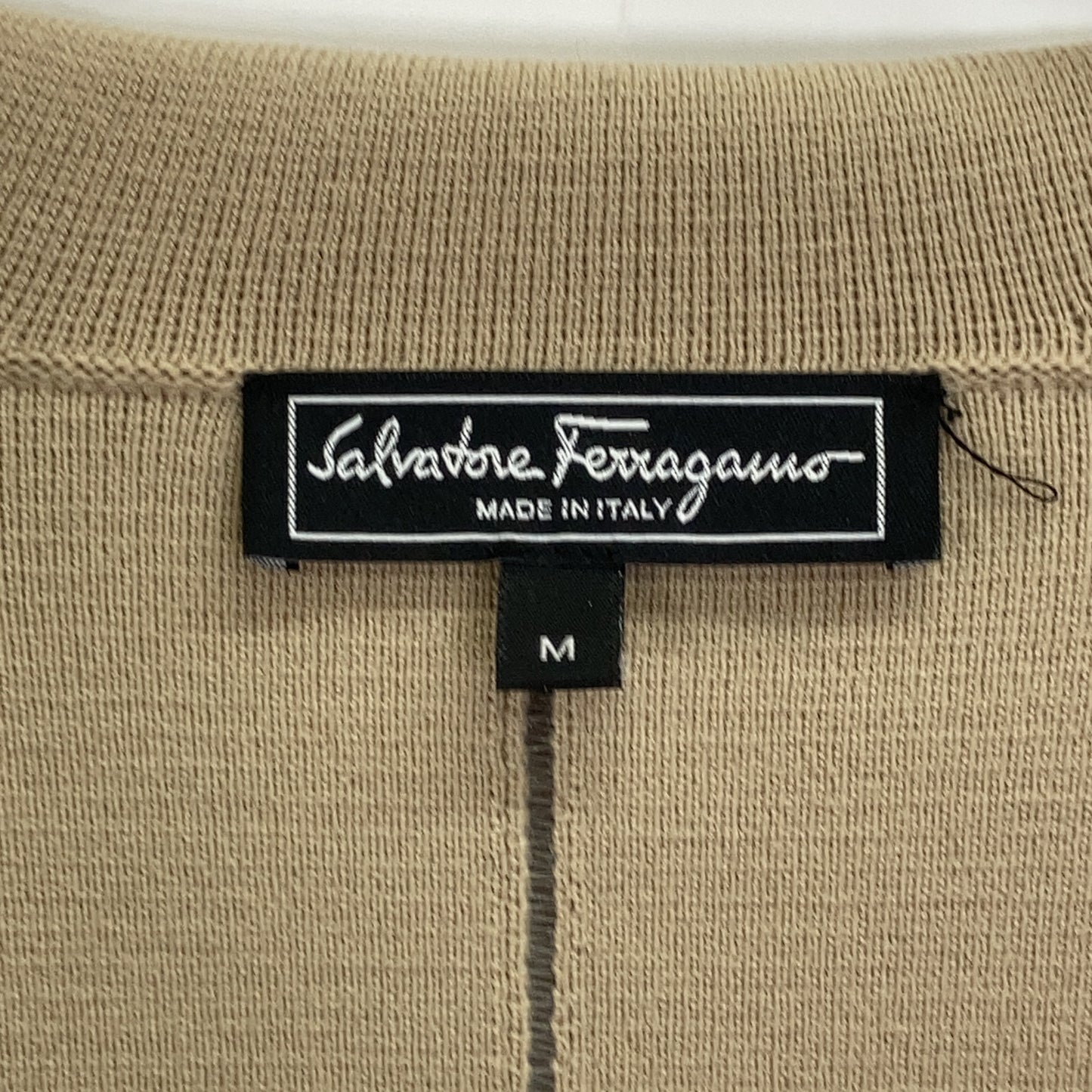 Salvatore Ferragamo Beige 1B Casual Jacket