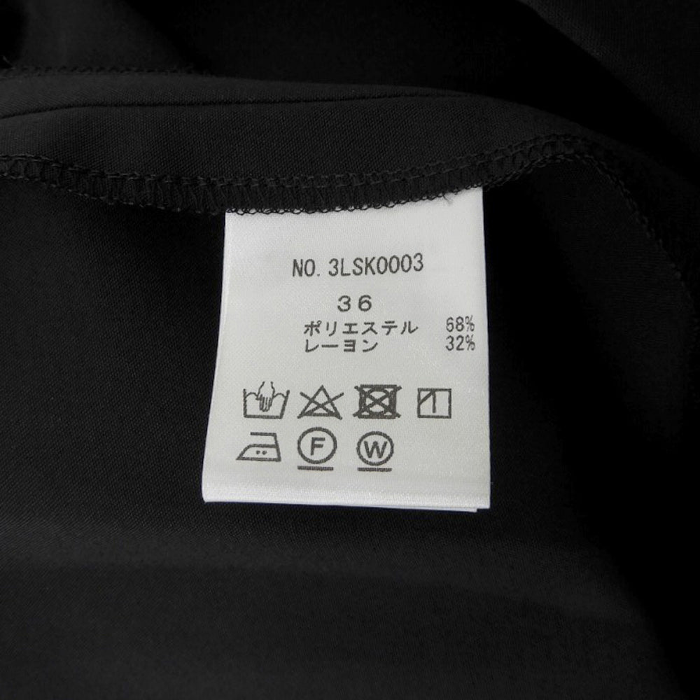 loin. ロワン アシンメトリー フレアスカート レディース ブラック 36 3LSK0003 スカート