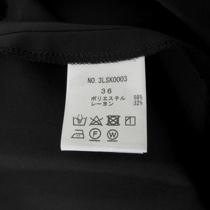 loin. ロワン アシンメトリー フレアスカート レディース ブラック 36 3LSK0003 スカート