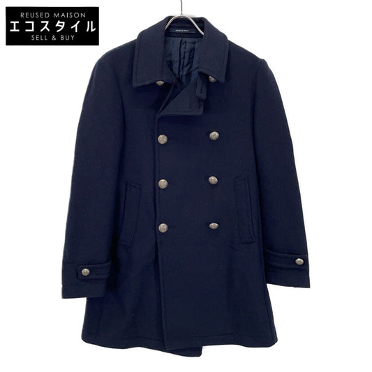 TAGLIATORE Tagliatore [Brilla Exclusive] Navy CHARLIE Wool Double-Breasted Peacoat