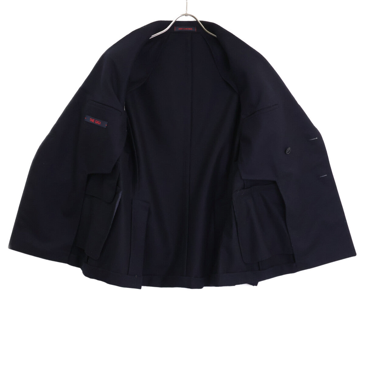 THE GIGI ザジジ MIRO'DP/G244 ネイビー ウール ダブルジャケット ジャケット