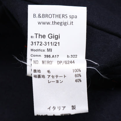THE GIGI ザジジ MIRO'DP/G244 ネイビー ウール ダブルジャケット ジャケット