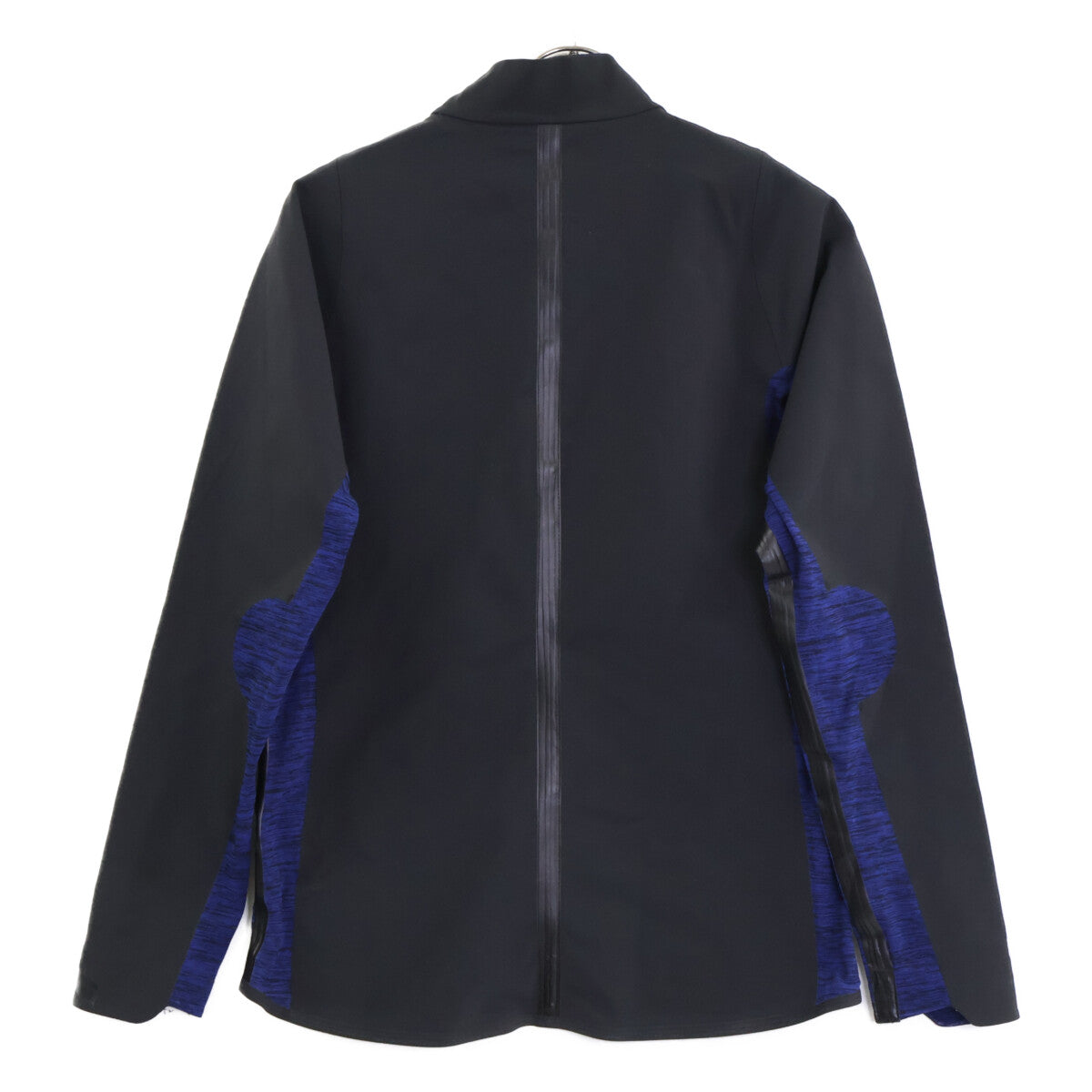 DESCENTE 迪桑特 【高尔夫】黑×蓝 日本製 Saitos 4向弹性尼龙 Primeflex Heat Retention Jersey 夹克
